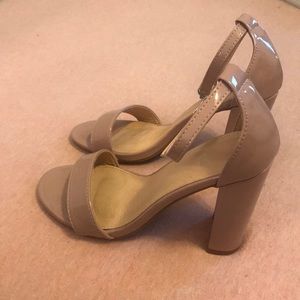 Premier Standard chunky block high heel size 6